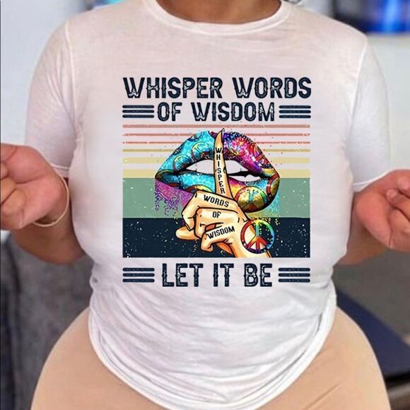 Cute Song Lyrics T-shirt - Picture 1 of 2